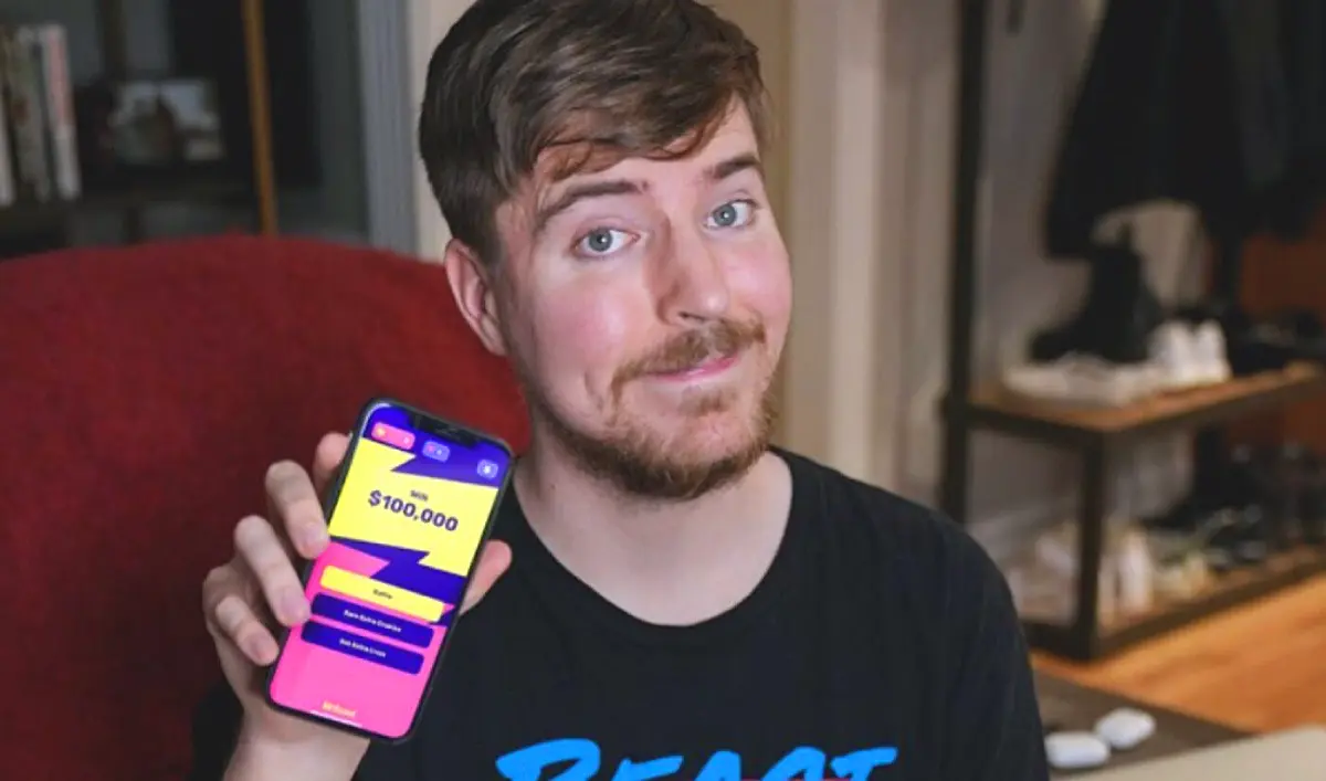 mrbeast app interface